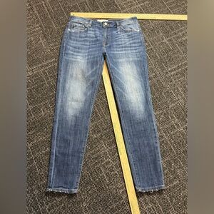 Kancan Straight Jeans Womens 13/30 High Rise Stretch #144635